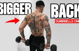 10 Min COMPLETE Back Workout DUMBBELLS ONLY (FOLLOW ALONG)