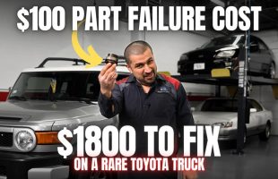 $100 Part Failure Cost $1800 To Fix On a Rare Toyota Truck!