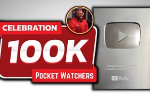 100K Pocket Watcher Celebration! Silver YouTube Creator Award!