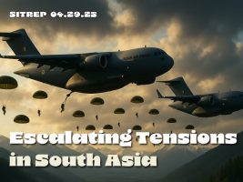 Escalating Tensions in South Asia – SITREP 04.29.25