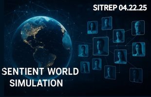 Sentient World Simulation – SITREP 04.22.25