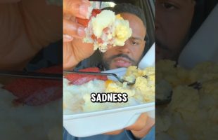 HOOD😟 Breakfast Hits DIFFERENT😳(In New Orleans😧) #neworleans #shorts
