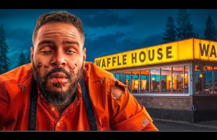 I Survived 24 HOURS Eating Waffle House.