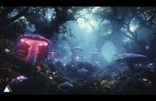 The Forbidden Forest 🔺 A Cyberpunk Ambient Escape for When You Want to Get Lost