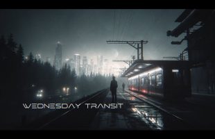Wednesday Transit🔺A Cyberpunk Ambient Song For Those Who Travel Alone
