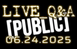 2025 06 24 hoe_math [PUBLIC] LIVE Q&A