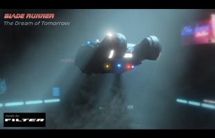 Blade Runner |THE DREAM OF TOMORROW|  music/visual AMBIENCE for work study & relaxation – 8 Hours