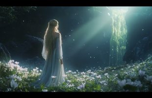 LOTR | Galadriel of Lothlorien Study & Focus Ambience – Ethereal Fantasy