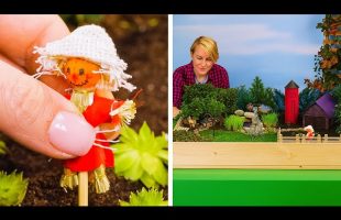 Creating a Miniature Indoor Garden with Recycled Materials