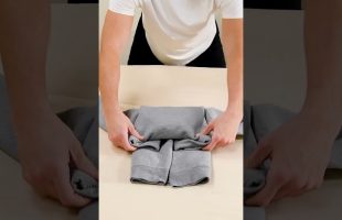 Fold It Like a Pro: Hoodie Hack You Need! 👕🔥