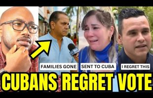 “He Betrayed Us” Cubans INSTANTLY Regret Vote After Trump Policies
