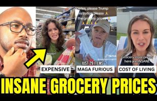 “Groceries Are Cheap Now” Trump LIES About GROCERY PRICES And MAGA Is FURIOUS