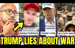 “There Will Be No Wars” Trump LIES About Iran And MAGA Is FURIOUS