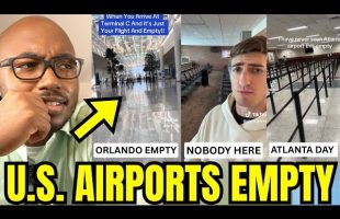 Flights Are EMPTY As Tourism PLUMMETS In 2025