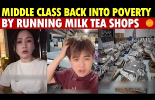 Opening Milk Tea, Coffee Shops, and Small Bars Leads China’s Middle Class Back Into Poverty