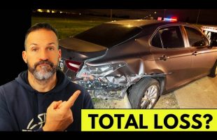 Is it TOTALED or NOT? Hit and Run Incident with Daughters Camry.