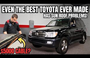 Even The Best Toyota Ever Made Has Sun Roof Problems! The $5000 Cable