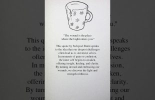 #57 Cookie – “The wound is the place where the Light enters you.”