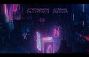 Relaxing Cyber Soundscape Ambient Music + Cyber Girl