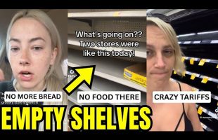 Shelves Are EMPTY And Americans Are Panicking After TARIFFS In 2025