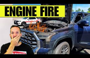 Why did this Toyota Tundra Engine Catch on Fire? 3rd Gen Tundra Woes
