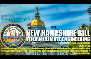 New Hampshire Bill To Ban Climate Engineering, 90 Second Alert