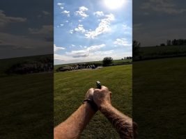 The Life Card Credit Card Gun at 50 Yards #shorts