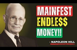 The SECRET To Manifest MONEY! Napoleon Hill Affirmations – Wealth While You Sleep Meditation