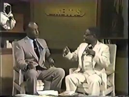 Dr. John Henrik Clarke, Dr. Ivan Van Sertima, Dr. Yosef Ben Jochannan on Gil Noble