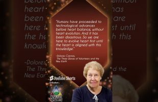 Dolores Cannon  Humans have proceeded to technological advances before heart balance.