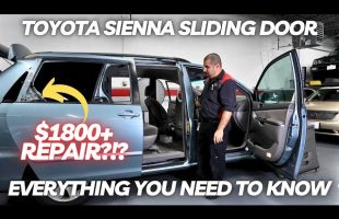 Toyota Sienna Sliding Doors | Why This Door Cost $1800+ To Repair? Everything You Need to Know