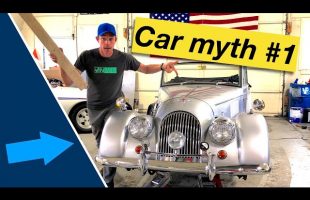 Crushing Car Myths- The car with a WOOD chassis?!