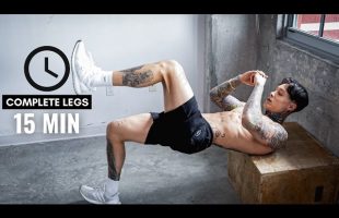 15 Min Complete Home Leg Workout | Follow Along