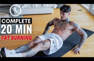 Complete 20 Min Fat Burning Workout | No Equipment Needed