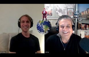 Santa Claus, Easter Bunny, Tooth Fairy and the Globe