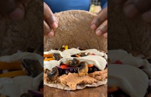 Vegan Veggie Quesadilla!