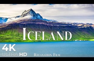 Iceland 4K • Untouched Landscapes with Peaceful Music | Relaxation Film