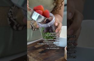 Dr. Sebi’s Cherry Delight Smoothie