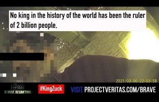 Facebook Exec/Unwitting Whistleblower on Undercover Camera: Gov’t Should Break Facebook up: 3-15-21