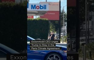 Why the CEO of ExxonMobil wants Trump to stay in the Paris Climate Agreement