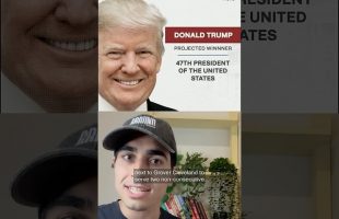 Trump is projected to become the 47th president of the United States.