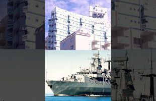 Japan Built a BATTLESHIP Building