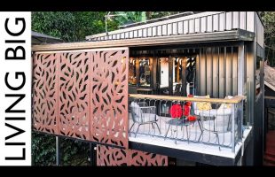 From Bankruptcy to the TOP OF THE WORLD in a Stunning Treehouse Cabin