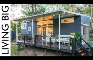 Incredible BIG Modern Tiny House With Amazing Storage – Revisited!