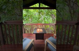 Quiet Moments Enjoying A Rainstorm ⛈️ #cabinlife