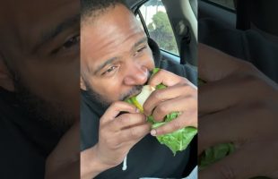 Trying Breadless GLUTEN Free COLLARD Green Wraps.. (Only In Detroit)