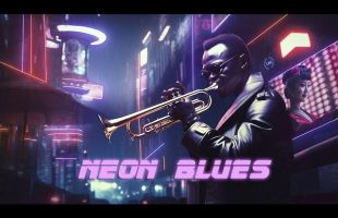 Neon Blues * Relaxing Blade Runner Soundscape * Cyber Jazz/Blues Ambient Music