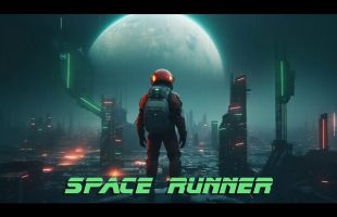 Space Runner * Epic Blade Runner Cyberpunk Ambient Music