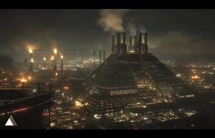 The MOST Immersive Cyberpunk Ambient You Have Never Heard 🔺 Like a Dystopian Dream