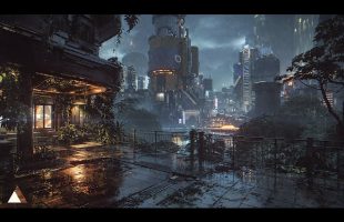 Cyberpunk Ambient So Relaxing, You Have to Play It🔺Music for Clarity & Deep Thinking